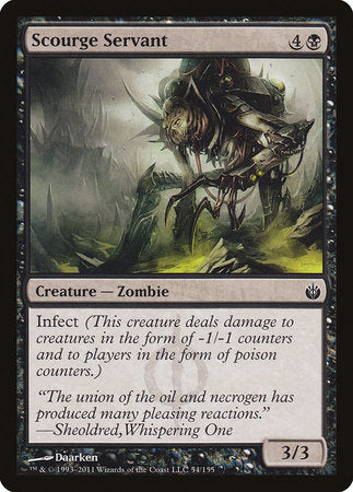 Scourge Servant [Mirrodin Besieged] | Dumpster Cat Games