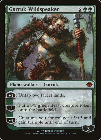 Garruk Wildspeaker [Duel Decks: Garruk vs. Liliana] | Dumpster Cat Games