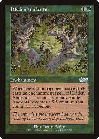 Hidden Ancients [Urza's Saga] | Dumpster Cat Games