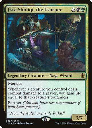 Ikra Shidiqi, the Usurper [Commander 2016] | Dumpster Cat Games