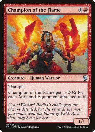 Champion of the Flame [Dominaria] | Dumpster Cat Games