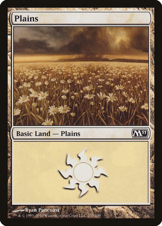 Plains (233) [Magic 2011] | Dumpster Cat Games
