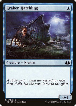 Kraken Hatchling [Modern Masters 2017] | Dumpster Cat Games