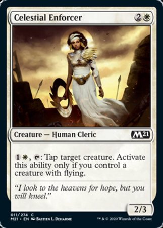 Celestial Enforcer [Core Set 2021] | Dumpster Cat Games