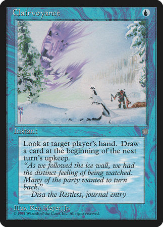 Clairvoyance [Ice Age] | Dumpster Cat Games