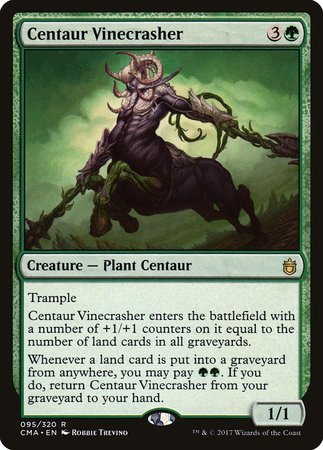 Centaur Vinecrasher [Commander Anthology] | Dumpster Cat Games