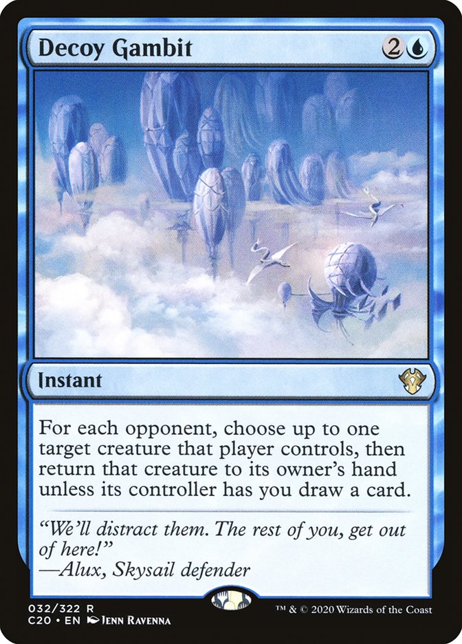 Decoy Gambit [Commander 2020] | Dumpster Cat Games