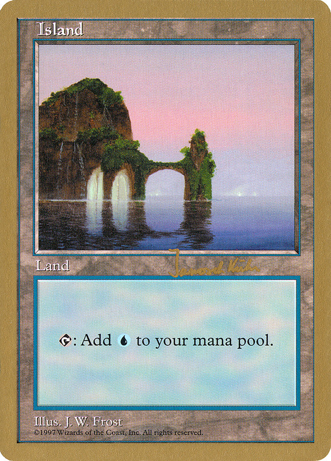 Island (jk434) (Janosch Kuhn) [World Championship Decks 1997] | Dumpster Cat Games