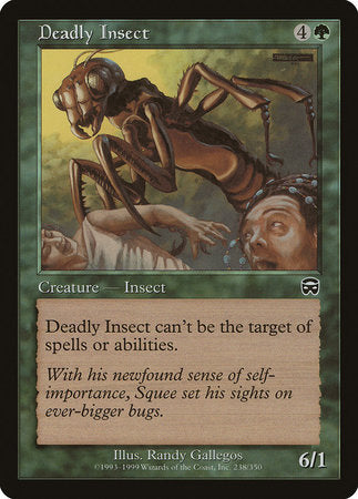 Deadly Insect [Mercadian Masques] | Dumpster Cat Games