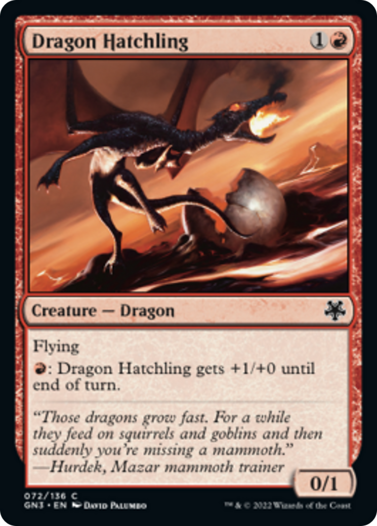 Dragon Hatchling [Game Night: Free-for-All] | Dumpster Cat Games