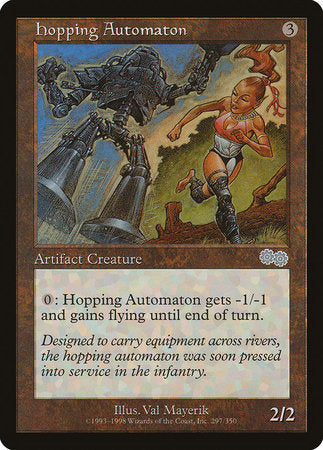 Hopping Automaton [Urza's Saga] | Dumpster Cat Games