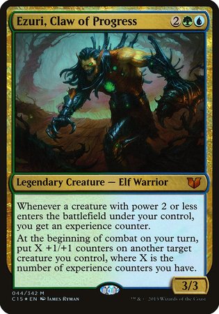 Ezuri, Claw of Progress (Oversized) [Commander 2015 Oversized] | Dumpster Cat Games