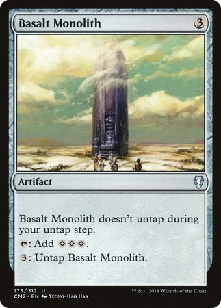 Basalt Monolith [Commander Anthology Volume II] | Dumpster Cat Games