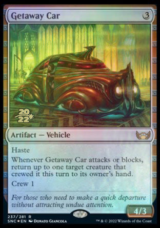 Getaway Car [Streets of New Capenna Prerelease Promos] | Dumpster Cat Games