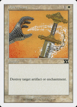 Disenchant [Classic Sixth Edition] | Dumpster Cat Games