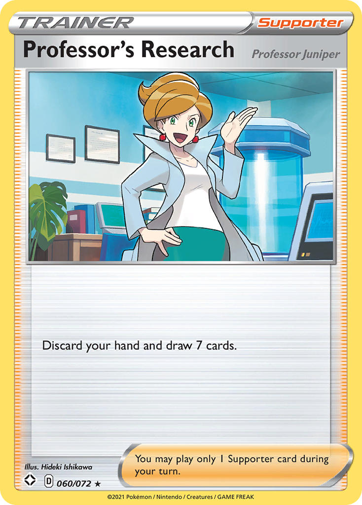 Professor's Research (060/072) [Sword & Shield: Shining Fates] | Dumpster Cat Games