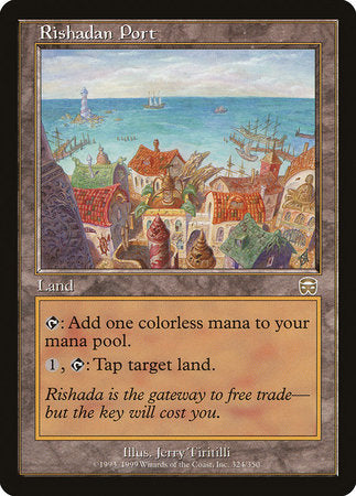 Rishadan Port [Mercadian Masques] | Dumpster Cat Games
