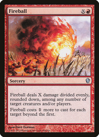 Fireball [Commander 2013] | Dumpster Cat Games