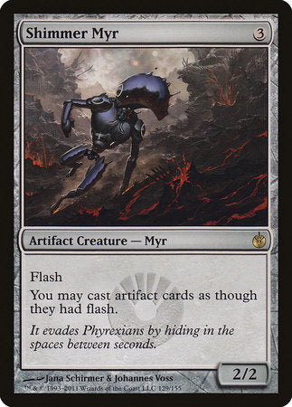 Shimmer Myr [Mirrodin Besieged] | Dumpster Cat Games