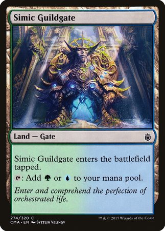 Simic Guildgate [Commander Anthology] | Dumpster Cat Games
