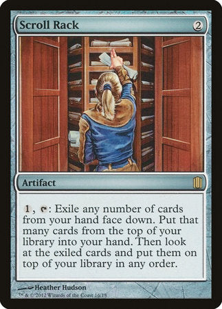 Scroll Rack [Commander's Arsenal] | Dumpster Cat Games