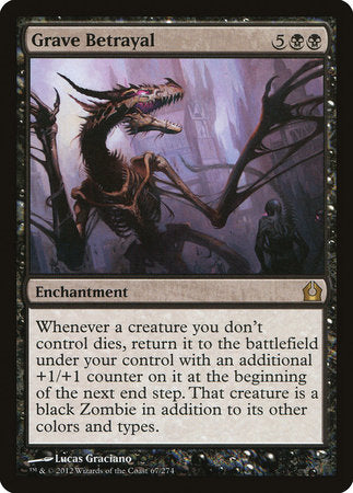 Grave Betrayal [Return to Ravnica] | Dumpster Cat Games