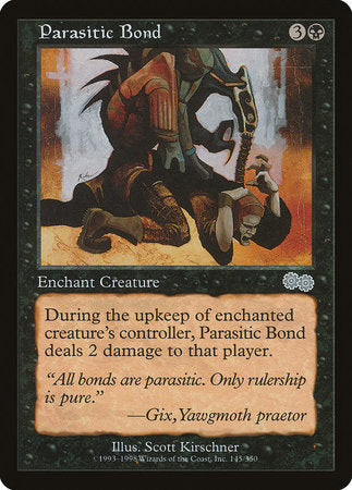 Parasitic Bond [Urza's Saga] | Dumpster Cat Games