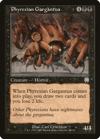 Phyrexian Gargantua [Apocalypse] | Dumpster Cat Games