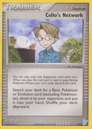 Celio's Network (8/12) [EX: Trainer Kit 2 - Minun] | Dumpster Cat Games