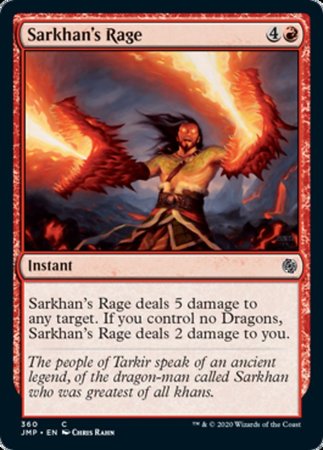 Sarkhan's Rage [Jumpstart] | Dumpster Cat Games