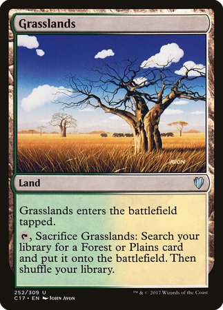 Grasslands [Commander 2017] | Dumpster Cat Games