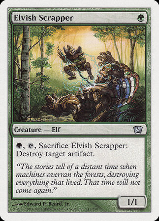Elvish Scrapper [Eighth Edition] | Dumpster Cat Games