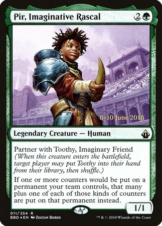 Pir, Imaginative Rascal [Battlebond Promos] | Dumpster Cat Games
