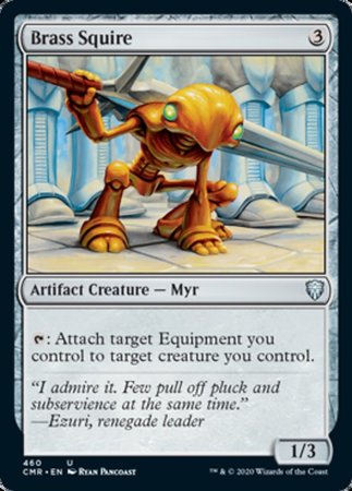 Brass Squire [Commander Legends] | Dumpster Cat Games