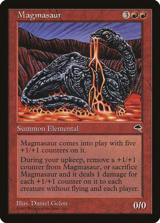 Magmasaur [Tempest] | Dumpster Cat Games
