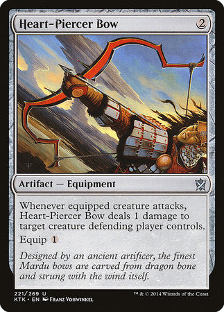 Heart-Piercer Bow [Khans of Tarkir] | Dumpster Cat Games
