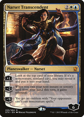 Narset Transcendent [Dragons of Tarkir] | Dumpster Cat Games