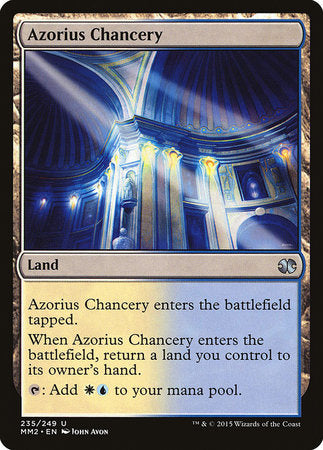 Azorius Chancery [Modern Masters 2015] | Dumpster Cat Games