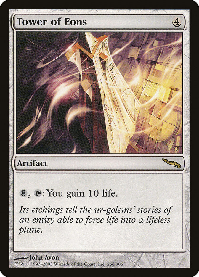 Tower of Eons [Mirrodin] | Dumpster Cat Games