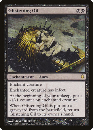 Glistening Oil [New Phyrexia] | Dumpster Cat Games