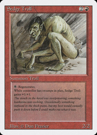 Sedge Troll [Revised Edition] | Dumpster Cat Games
