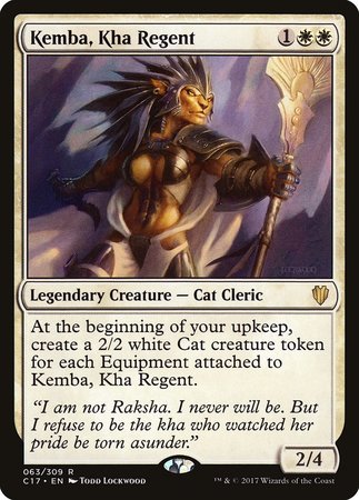 Kemba, Kha Regent [Commander 2017] | Dumpster Cat Games