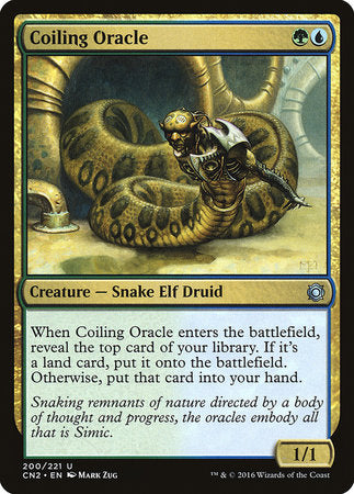Coiling Oracle [Conspiracy: Take the Crown] | Dumpster Cat Games