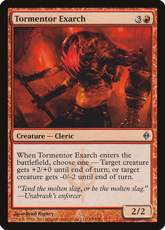 Tormentor Exarch [New Phyrexia] | Dumpster Cat Games