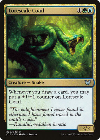 Lorescale Coatl [Commander 2015] | Dumpster Cat Games