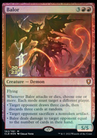 Balor [Commander Legends: Battle for Baldur's Gate Prerelease Promos] | Dumpster Cat Games