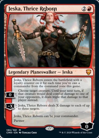 Jeska, Thrice Reborn [Commander Legends] | Dumpster Cat Games