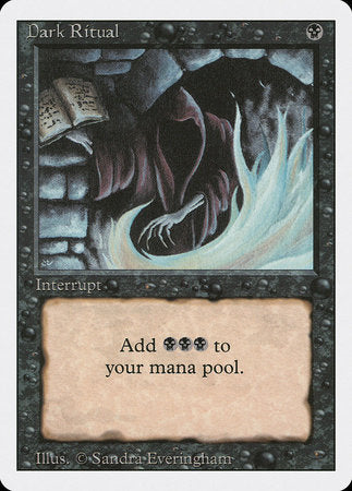 Dark Ritual [Revised Edition] | Dumpster Cat Games