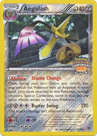 Aegislash (85/146) (Regional Championship Promo Staff) [XY: Base Set] | Dumpster Cat Games