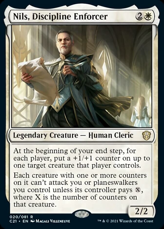 Nils, Discipline Enforcer [Commander 2021] | Dumpster Cat Games